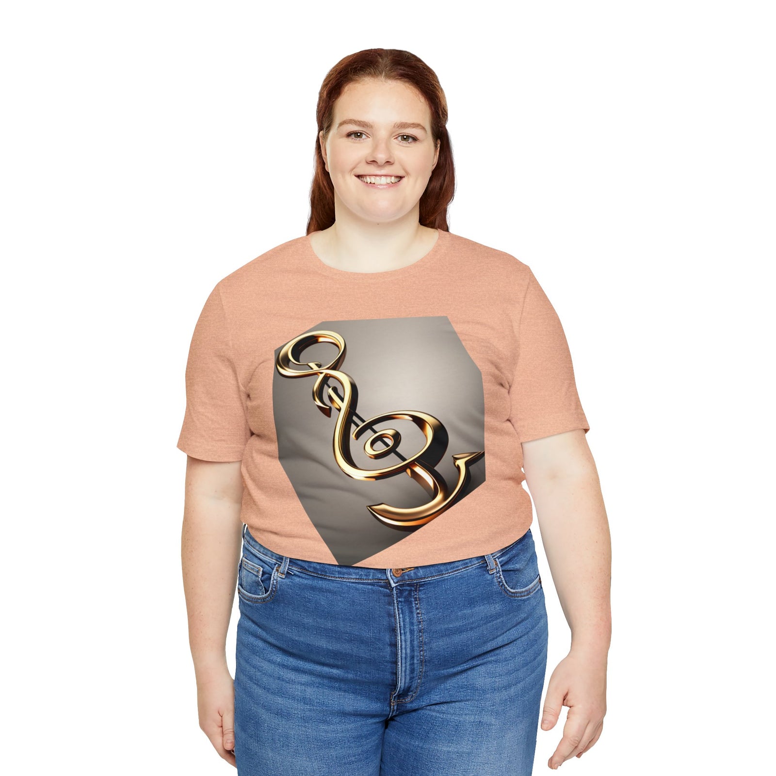 Treble Clef Unisex Jersey Short Sleeve Tee