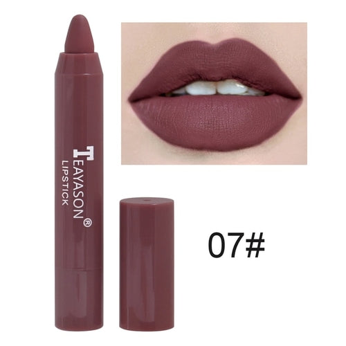 Load image into Gallery viewer, 12 Colors Sexy Matte Lipstick Waterproof Long Lasting Color Rendering
