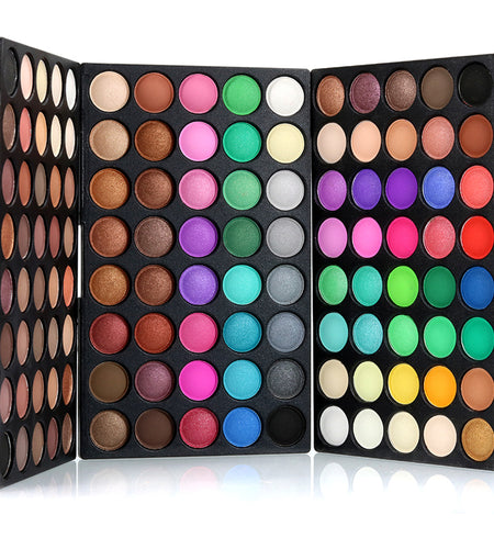 120 Colors Gliltter Eyeshadow Palette Matte Eye Shadow Pallete Shimmer