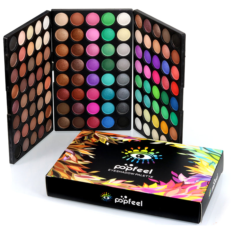 120 Colors Gliltter Eyeshadow Palette Matte Eye Shadow Pallete Shimmer