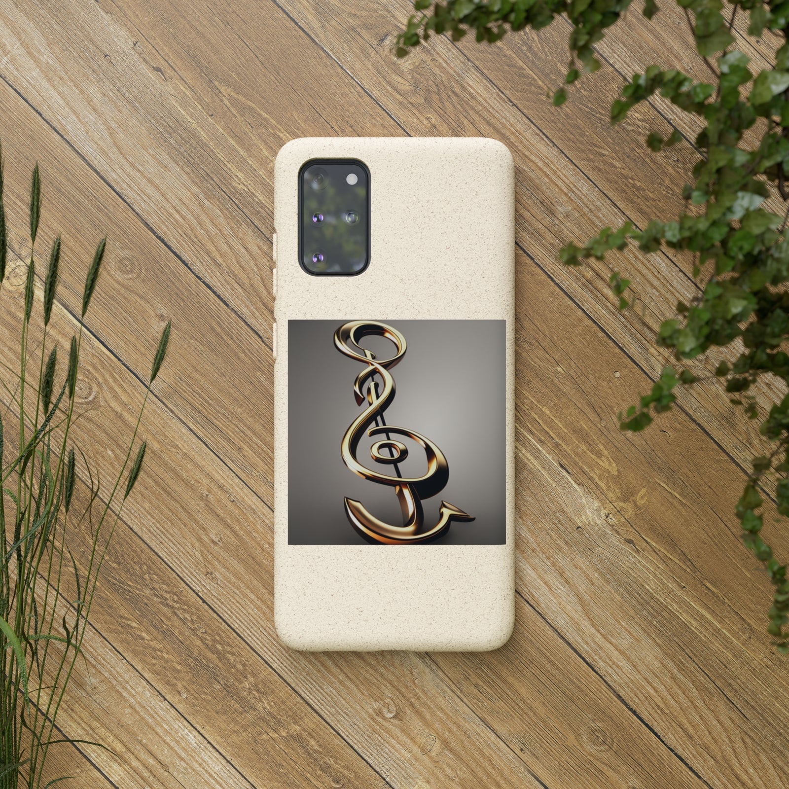 Treble Clef Biodegradable Cases