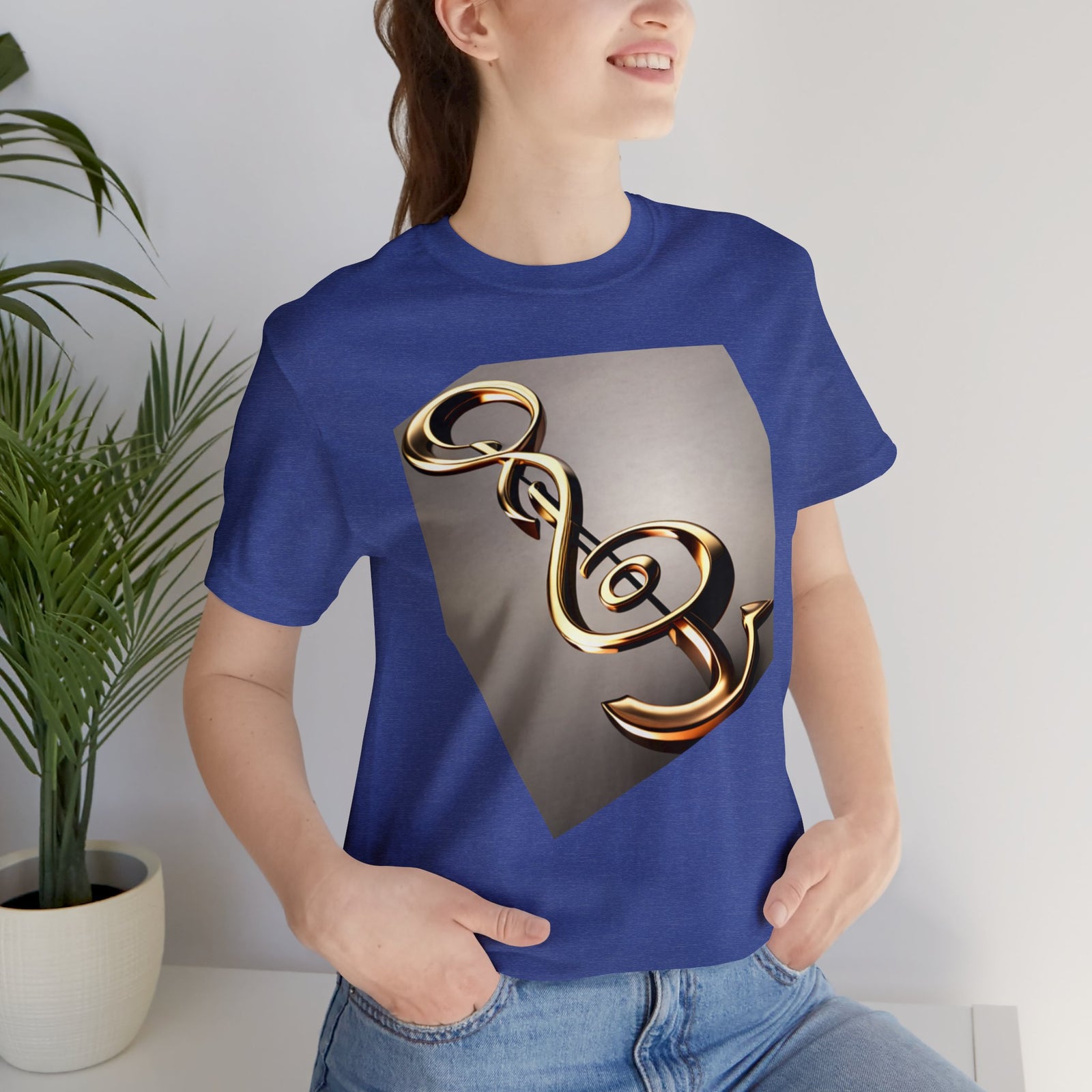 Treble Clef Unisex Jersey Short Sleeve Tee