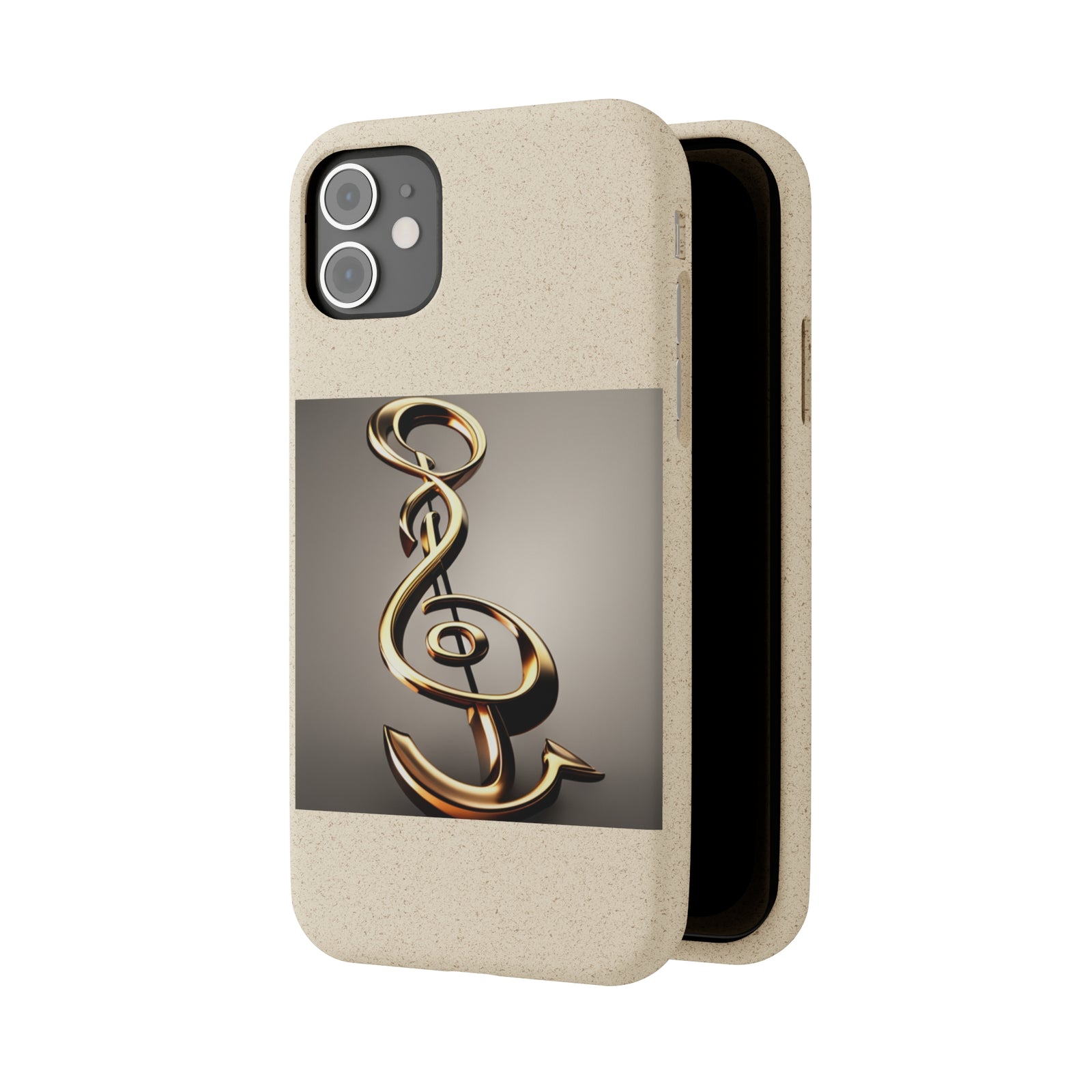 Treble Clef Biodegradable Cases