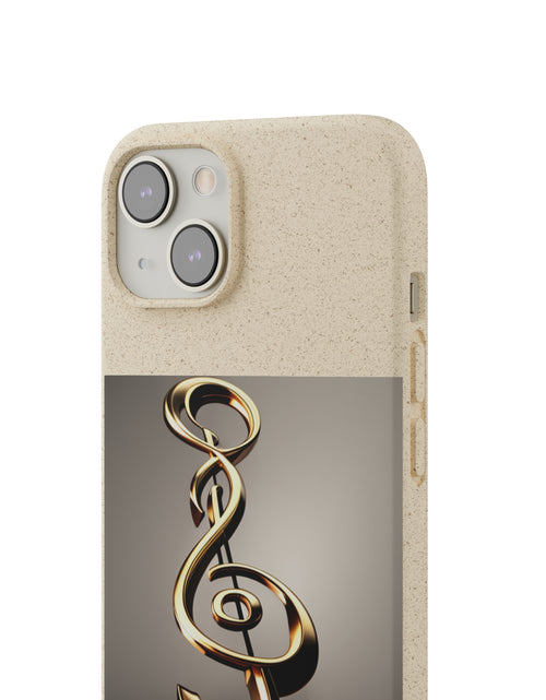 Load image into Gallery viewer, Treble Clef Biodegradable Cases
