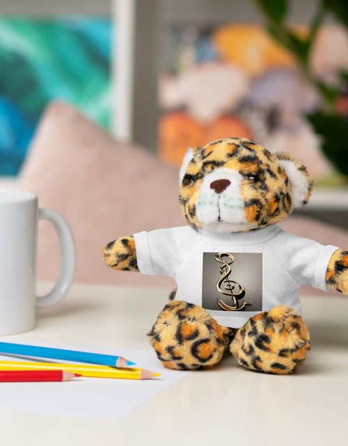 Load image into Gallery viewer, Treble Clef Stuffed Animals with Tee for Valentine
