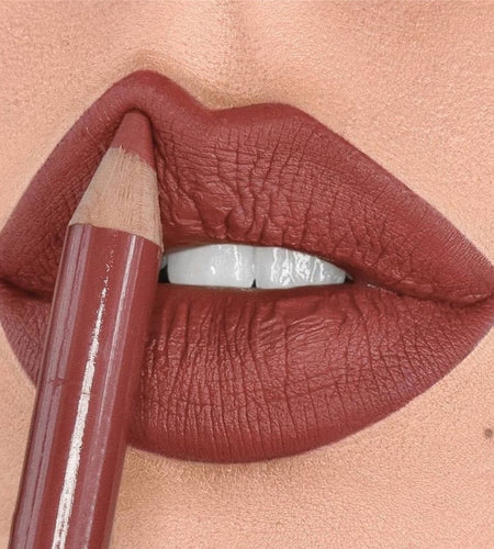 12Colors Lipliner Pencil Waterproof Sexy Red Matte Contour Tint