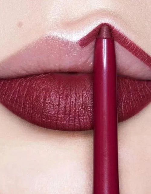 Load image into Gallery viewer, 12Colors Lipliner Pencil Waterproof Sexy Red Matte Contour Tint
