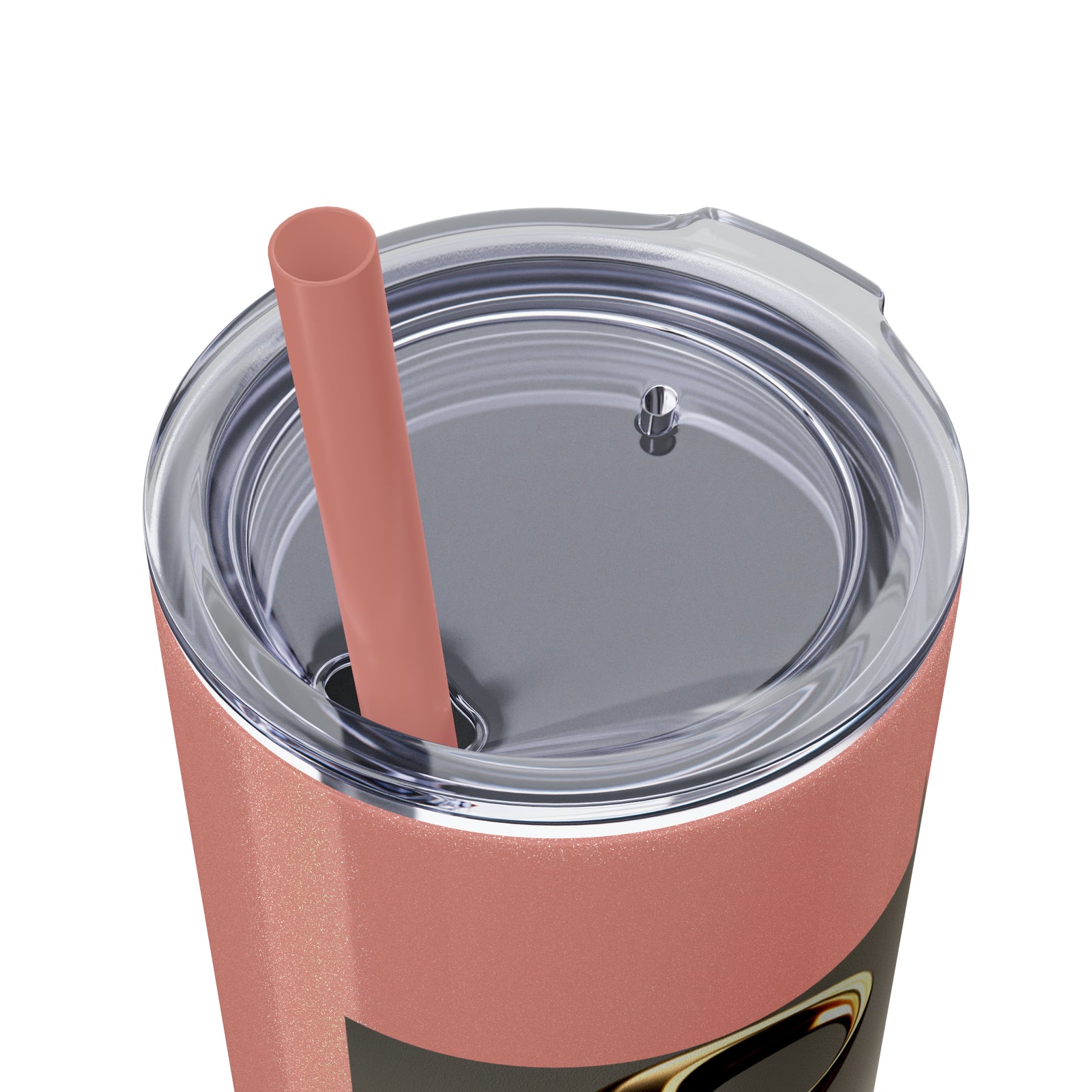 Treble Clef Skinny Tumbler with Straw, 20oz