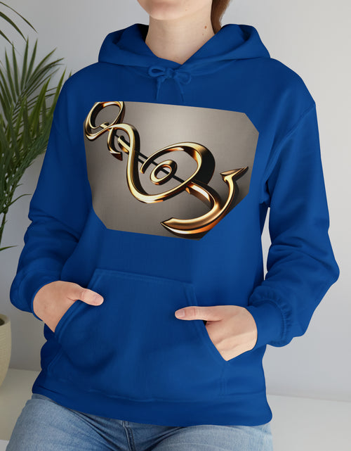 Load image into Gallery viewer, Treble Clef Unisex Heavy Blend™ Hooded Sweatshirt
