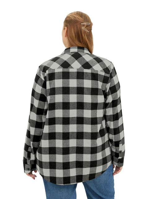 Load image into Gallery viewer, Treble Clef Val Unisex Flannel Shirt
