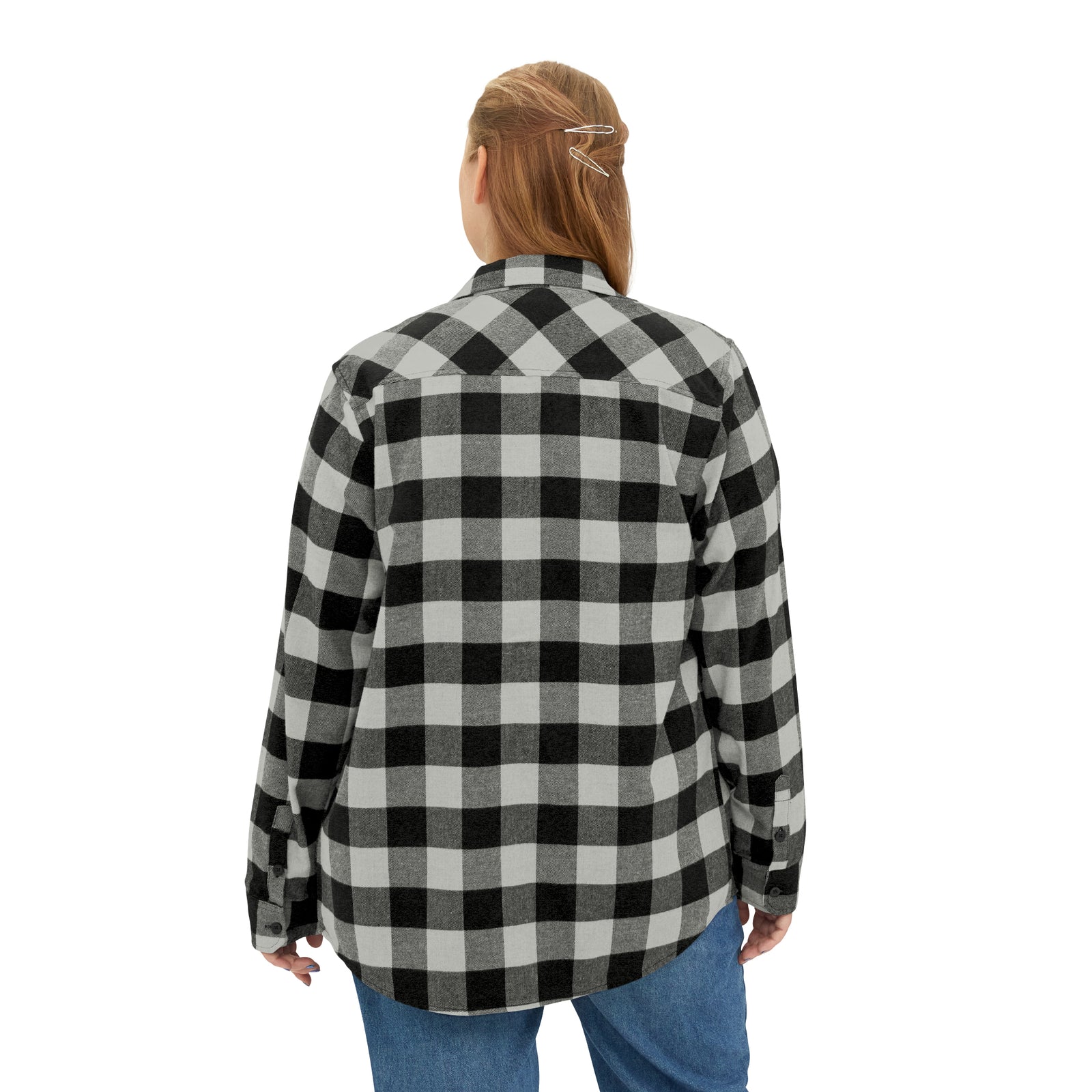 Treble Clef Val Unisex Flannel Shirt