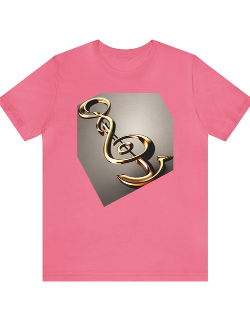 Load image into Gallery viewer, Treble Clef Unisex Jersey Short Sleeve Tee
