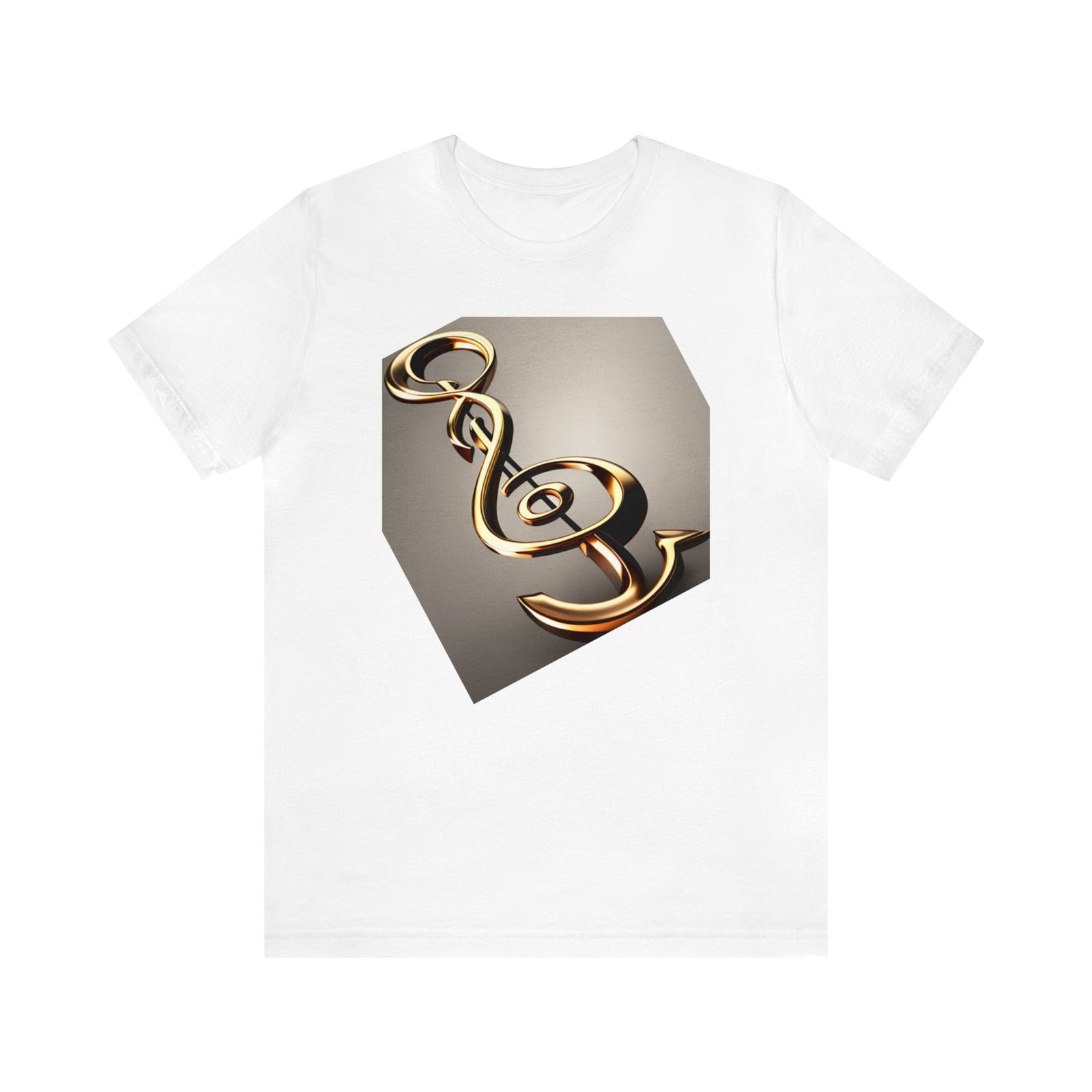 Treble Clef Unisex Jersey Short Sleeve Tee