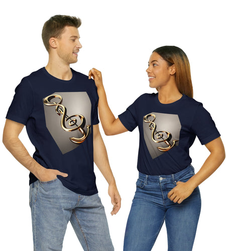 Treble Clef Unisex Jersey Short Sleeve Tee
