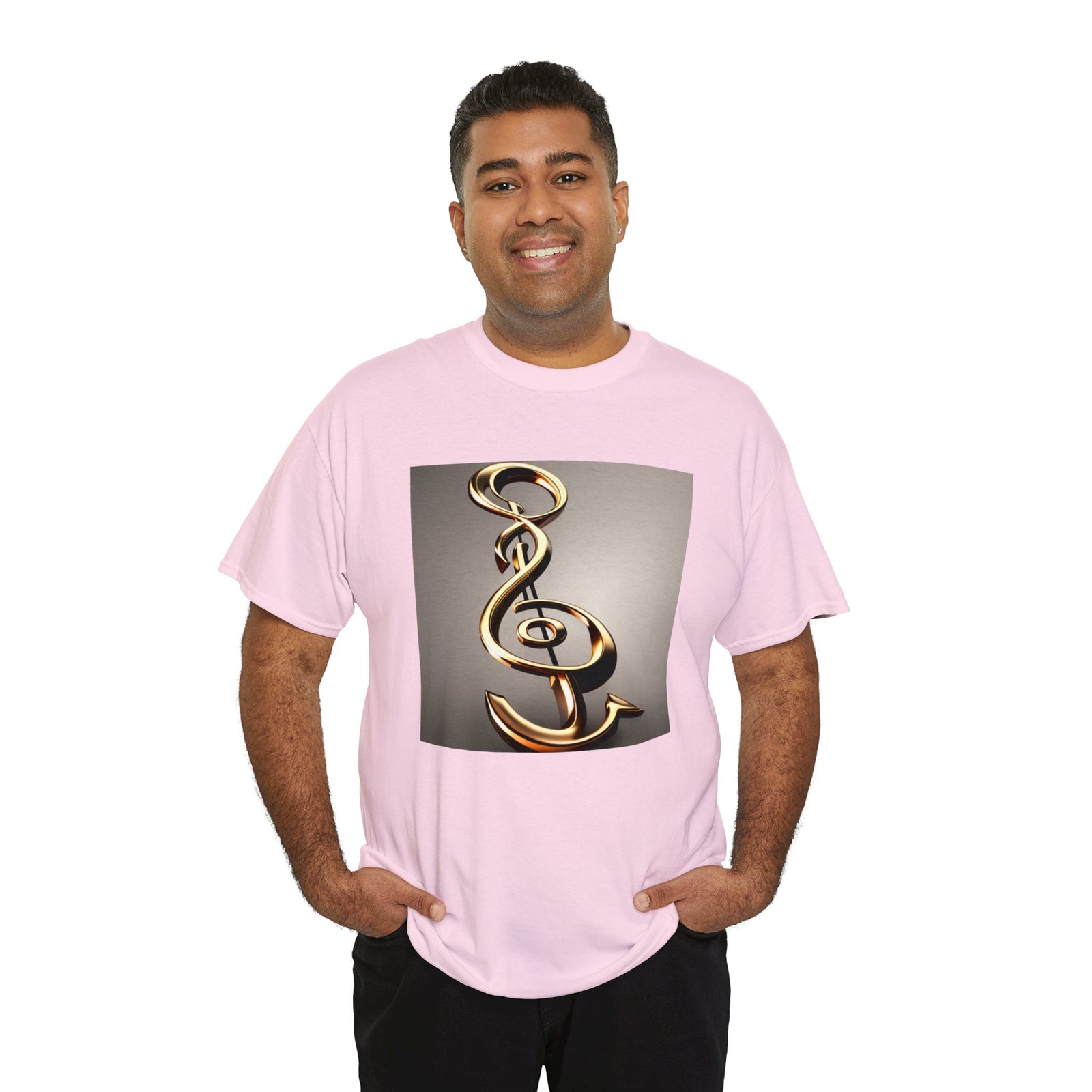 Treble Clef Unisex Heavy Cotton Tee