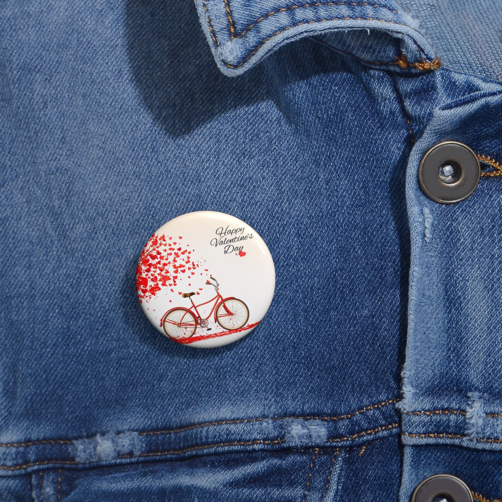 Valentine Custom Pin Buttons