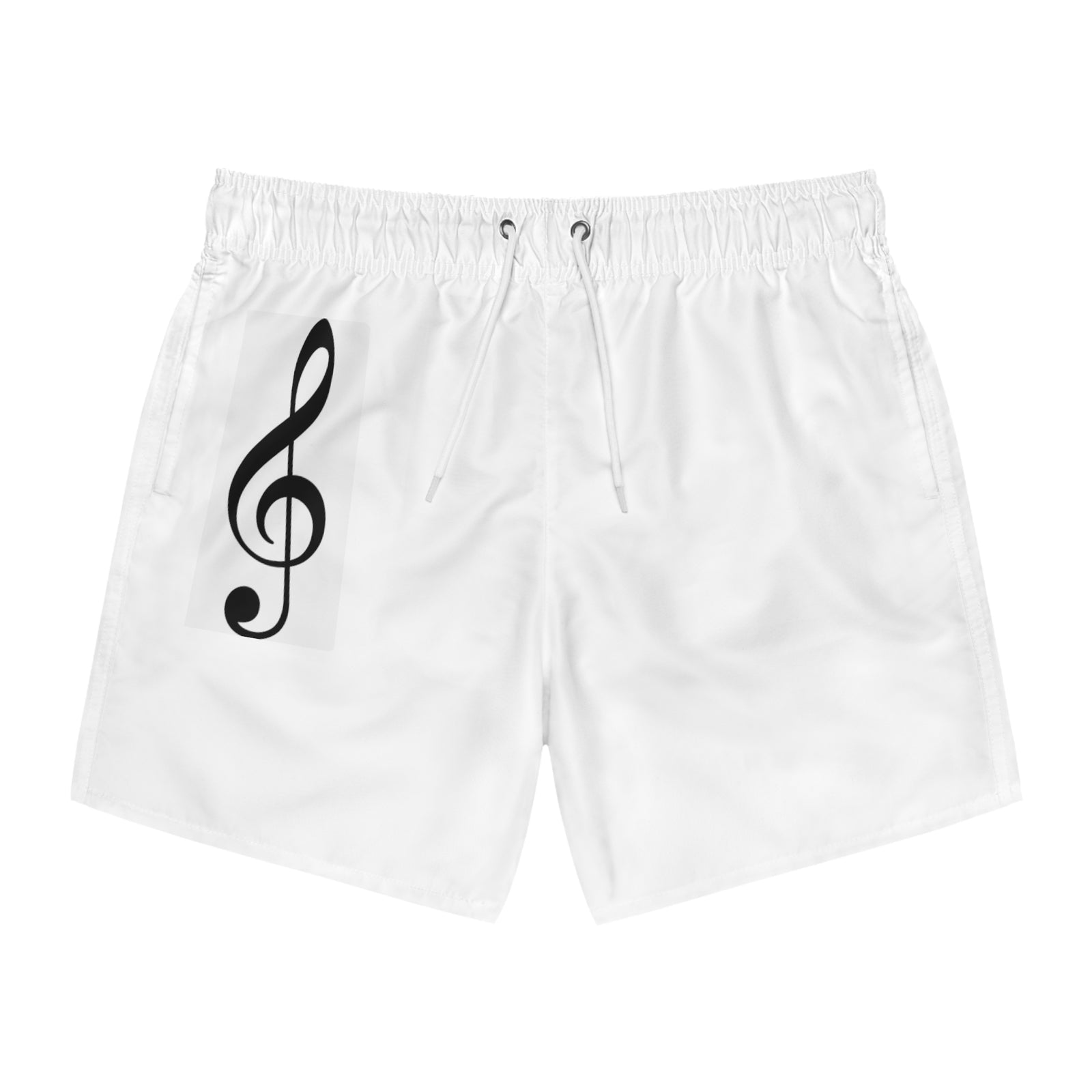 Treble Clef Swim Trunks (AOP)