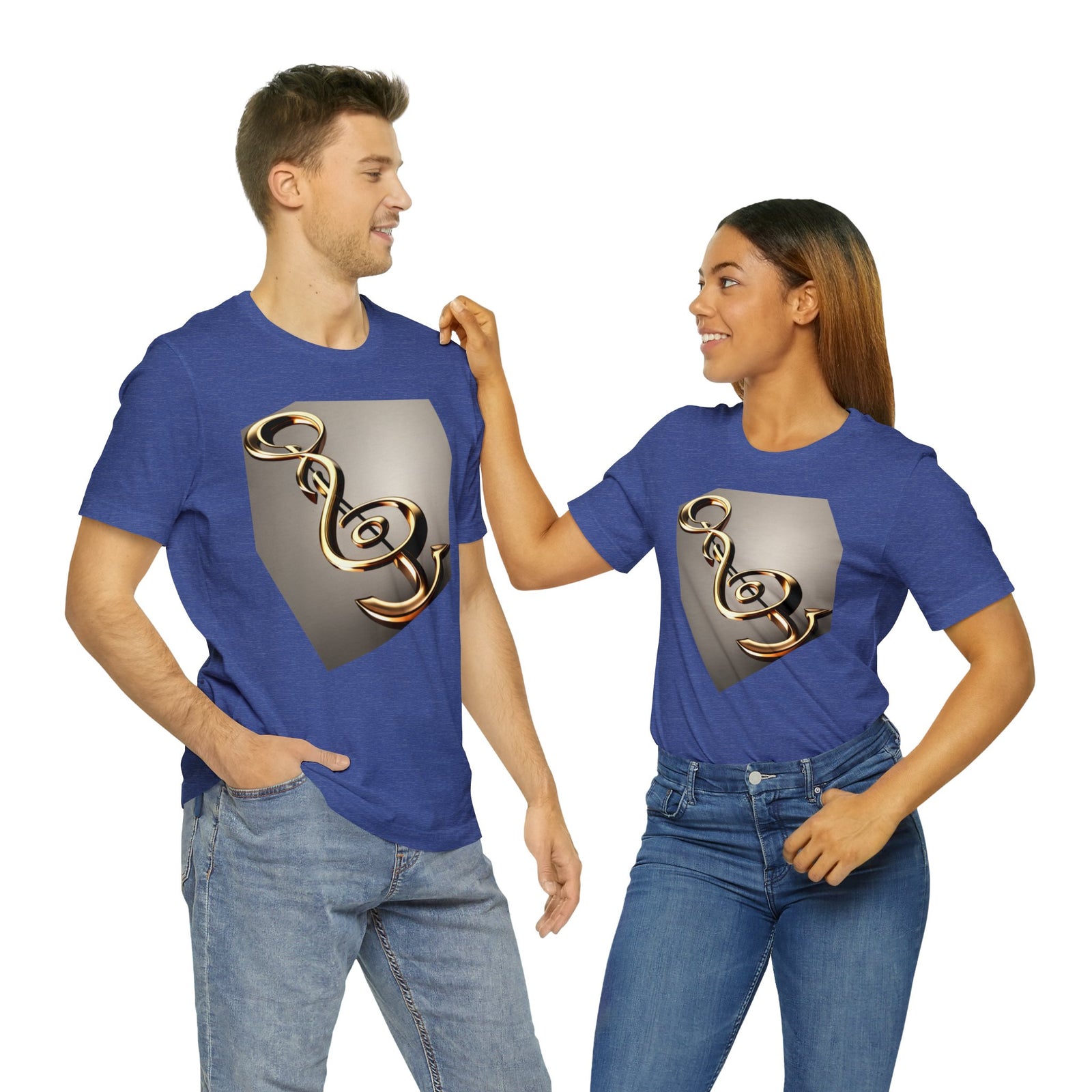 Treble Clef Unisex Jersey Short Sleeve Tee