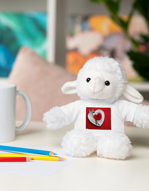 Load image into Gallery viewer, Valentine Stuffed Animals with Tee
