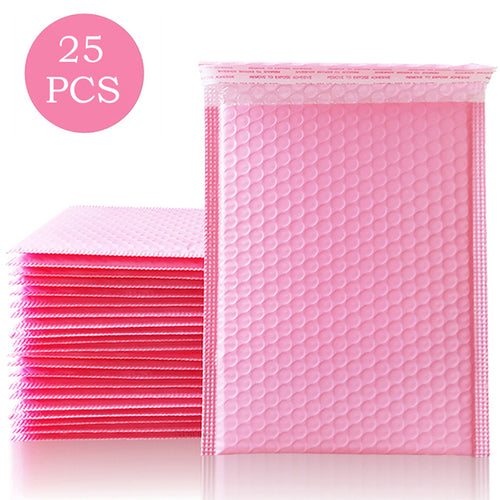 13x18cm 50PCS Black Bubble Mailers Padded Poly Envelopes Packaging for