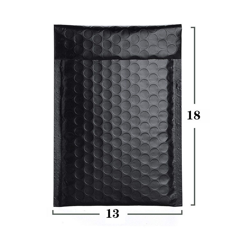 13x18cm 50PCS Black Bubble Mailers Padded Poly Envelopes Packaging for