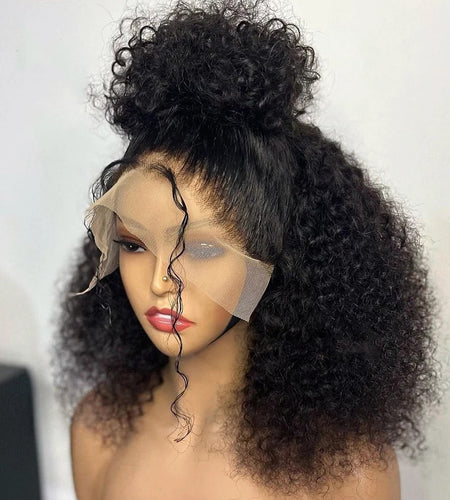 13x4 Glueless Lace Front Human Hair Wigs Brazilian Short Bob Water