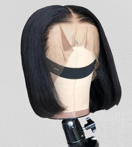 13x4 Short Bob Lace Brazilian Straight Wig 4x4 Lace Bob Lace Human