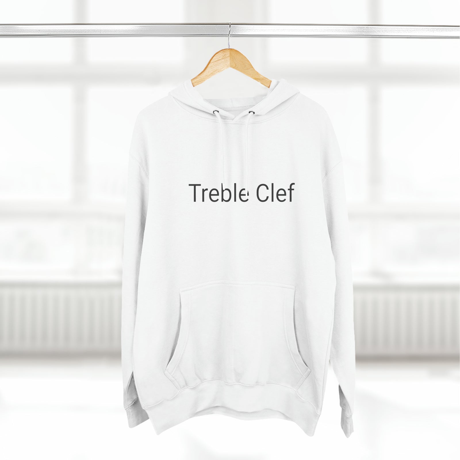 Treble Clef Unisex Premium Pullover Hoodie