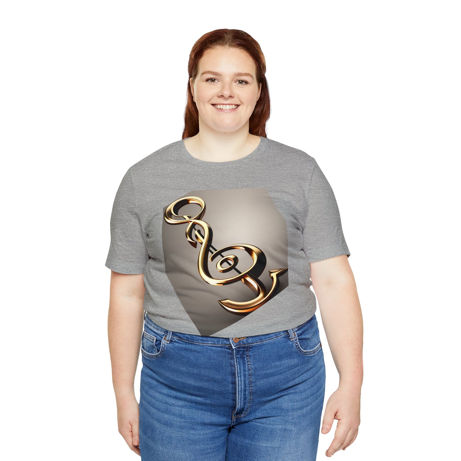 Treble Clef Unisex Jersey Short Sleeve Tee