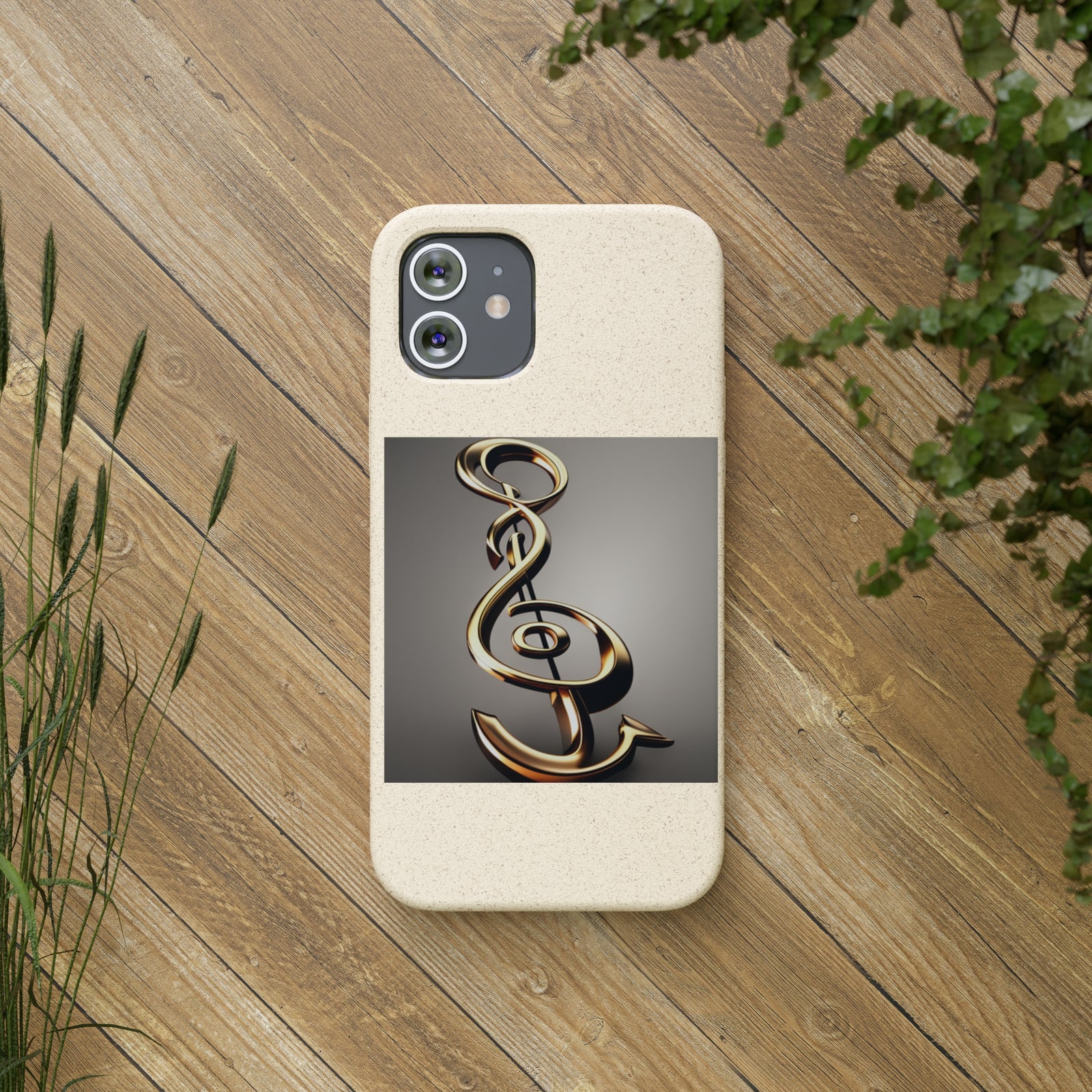 Treble Clef Biodegradable Cases