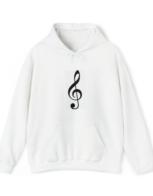 Load image into Gallery viewer, Treble Clef Unisex Heavy Blend™ Hooded Sweatshirt
