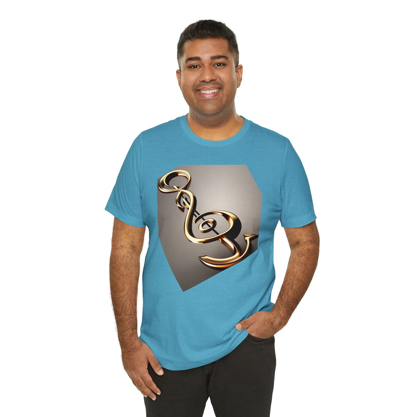 Treble Clef Unisex Jersey Short Sleeve Tee