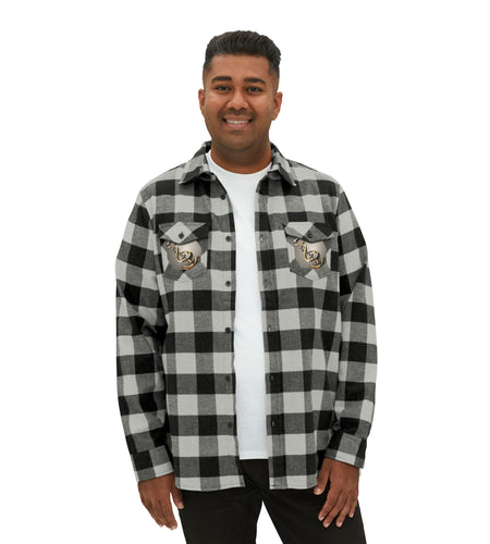 Treble Clef Val Unisex Flannel Shirt