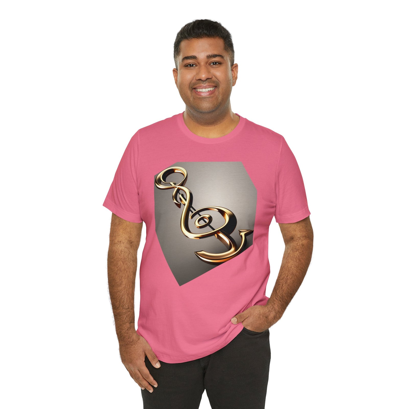 Treble Clef Unisex Jersey Short Sleeve Tee