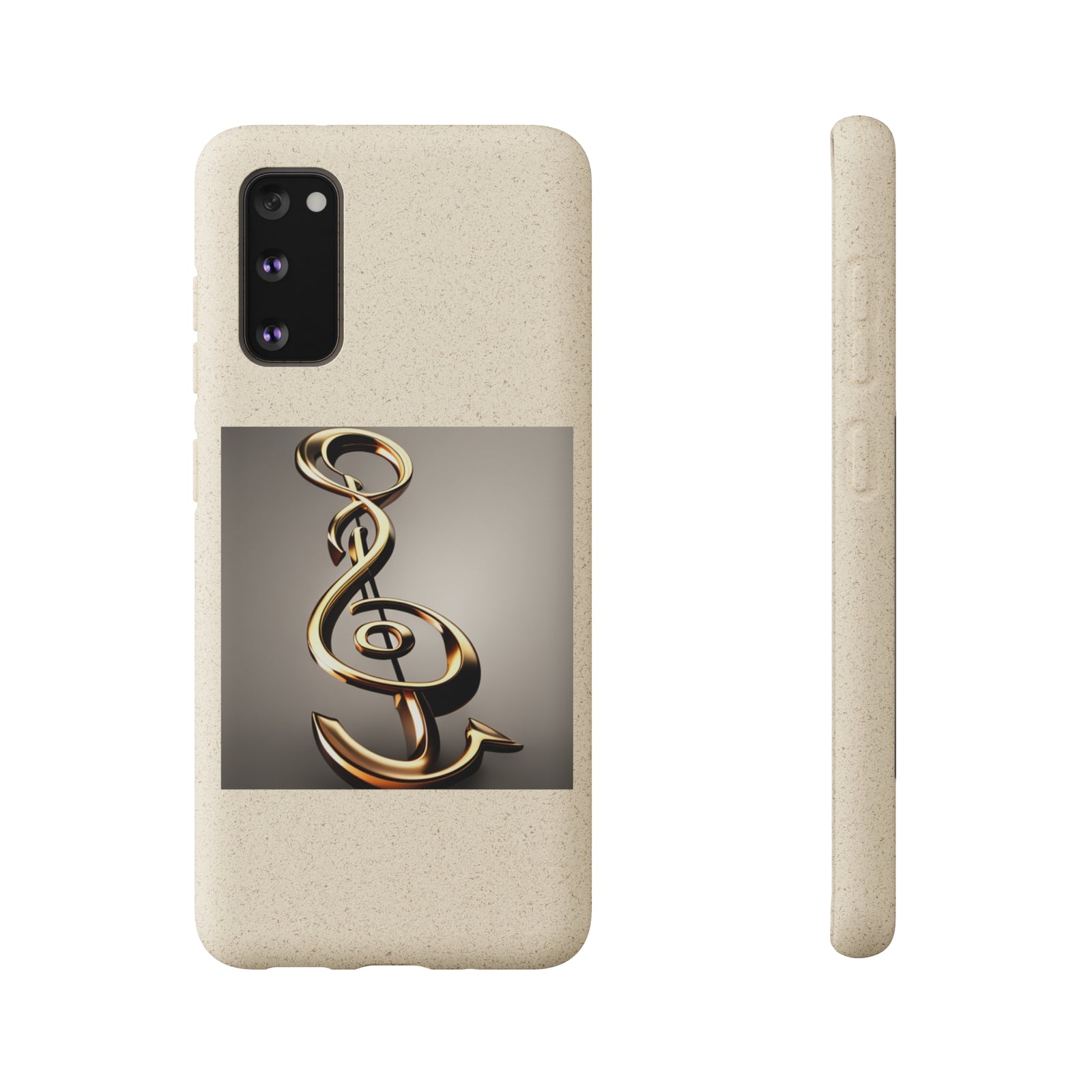 Treble Clef Biodegradable Cases