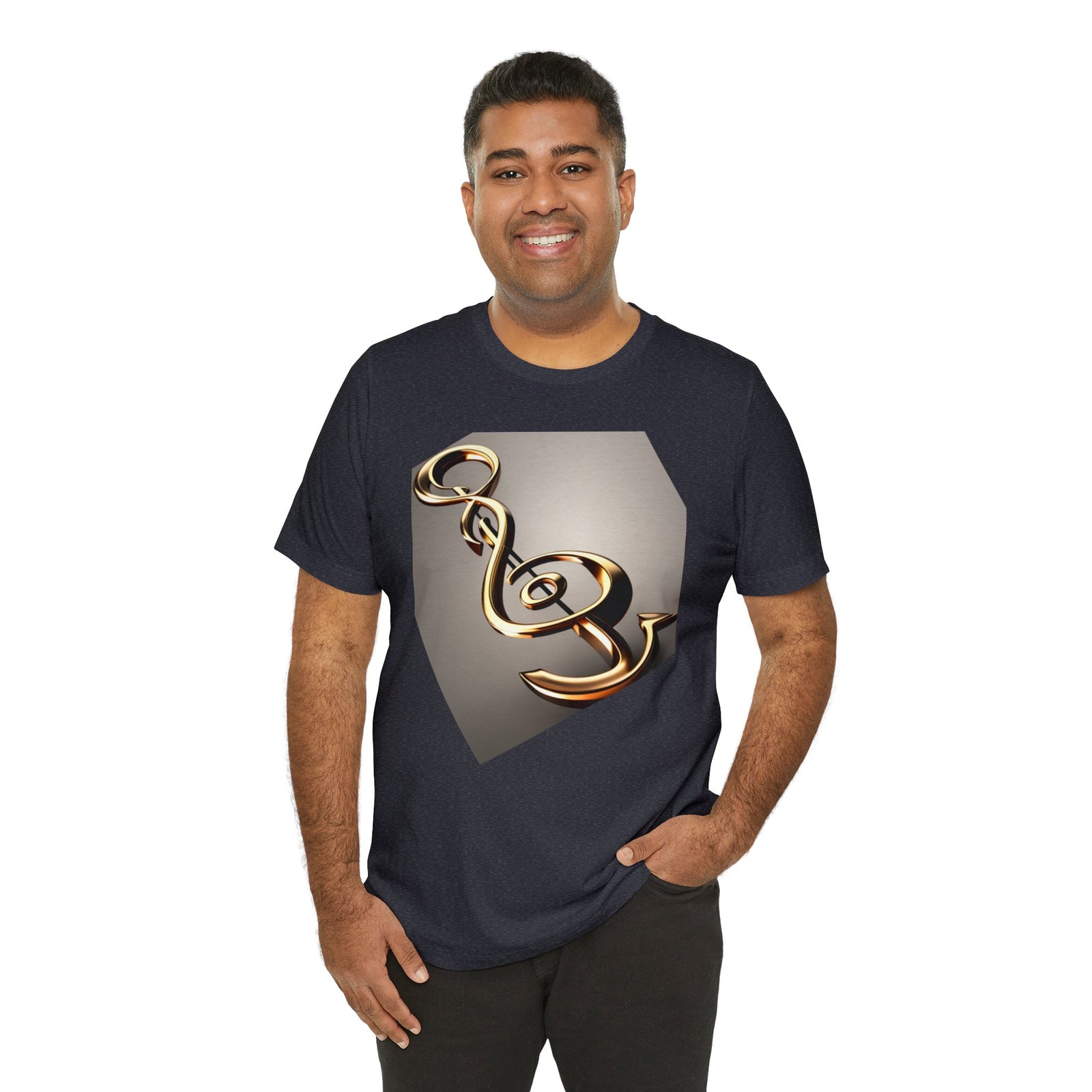 Treble Clef Unisex Jersey Short Sleeve Tee