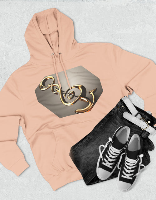 Load image into Gallery viewer, Treble Clef Unisex Premium Pullover Hoodie
