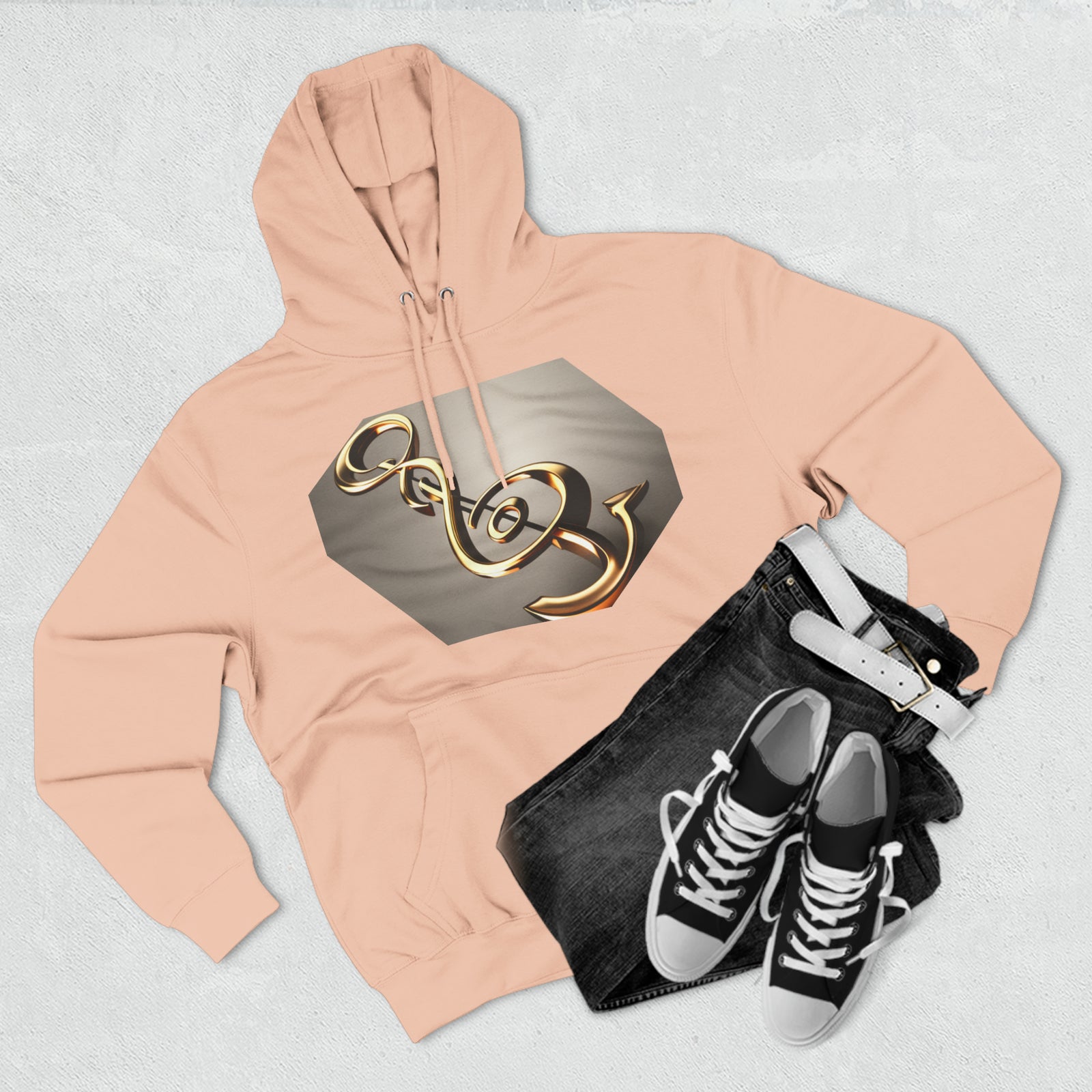 Treble Clef Unisex Premium Pullover Hoodie