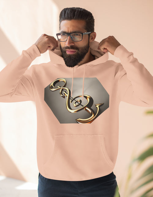 Load image into Gallery viewer, Treble Clef Unisex Premium Pullover Hoodie
