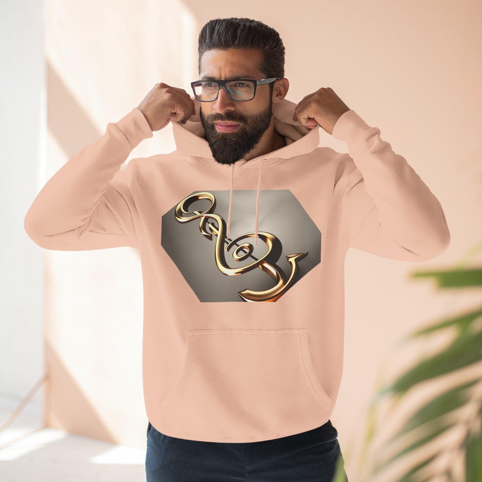 Treble Clef Unisex Premium Pullover Hoodie