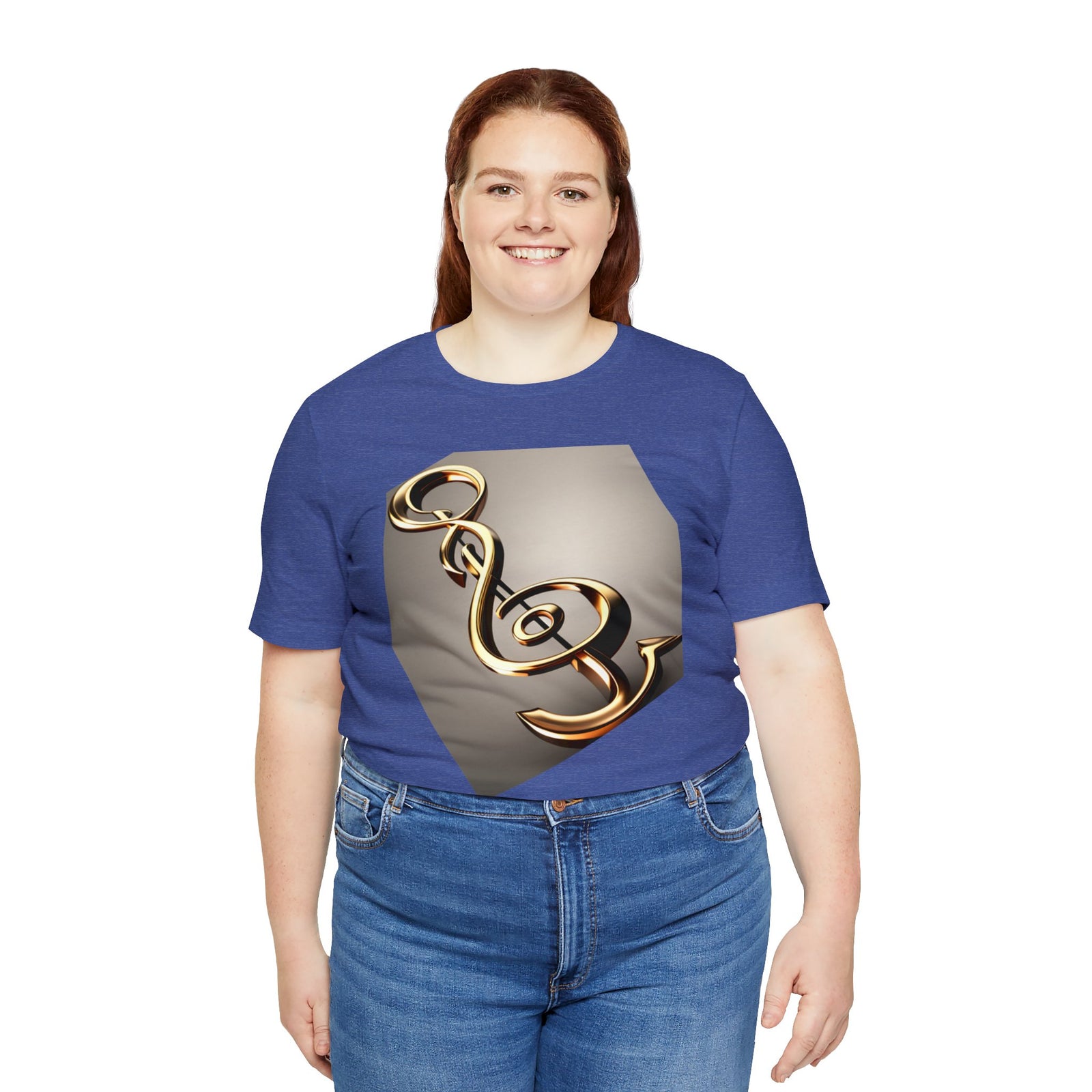 Treble Clef Unisex Jersey Short Sleeve Tee