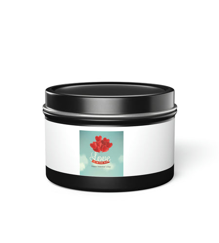 Valentine Tin Candles