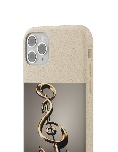 Load image into Gallery viewer, Treble Clef Biodegradable Cases
