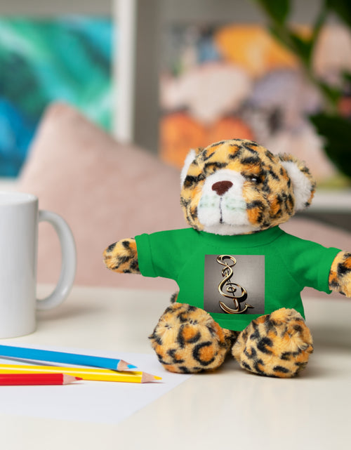 Load image into Gallery viewer, Treble Clef Stuffed Animals with Tee for Valentine
