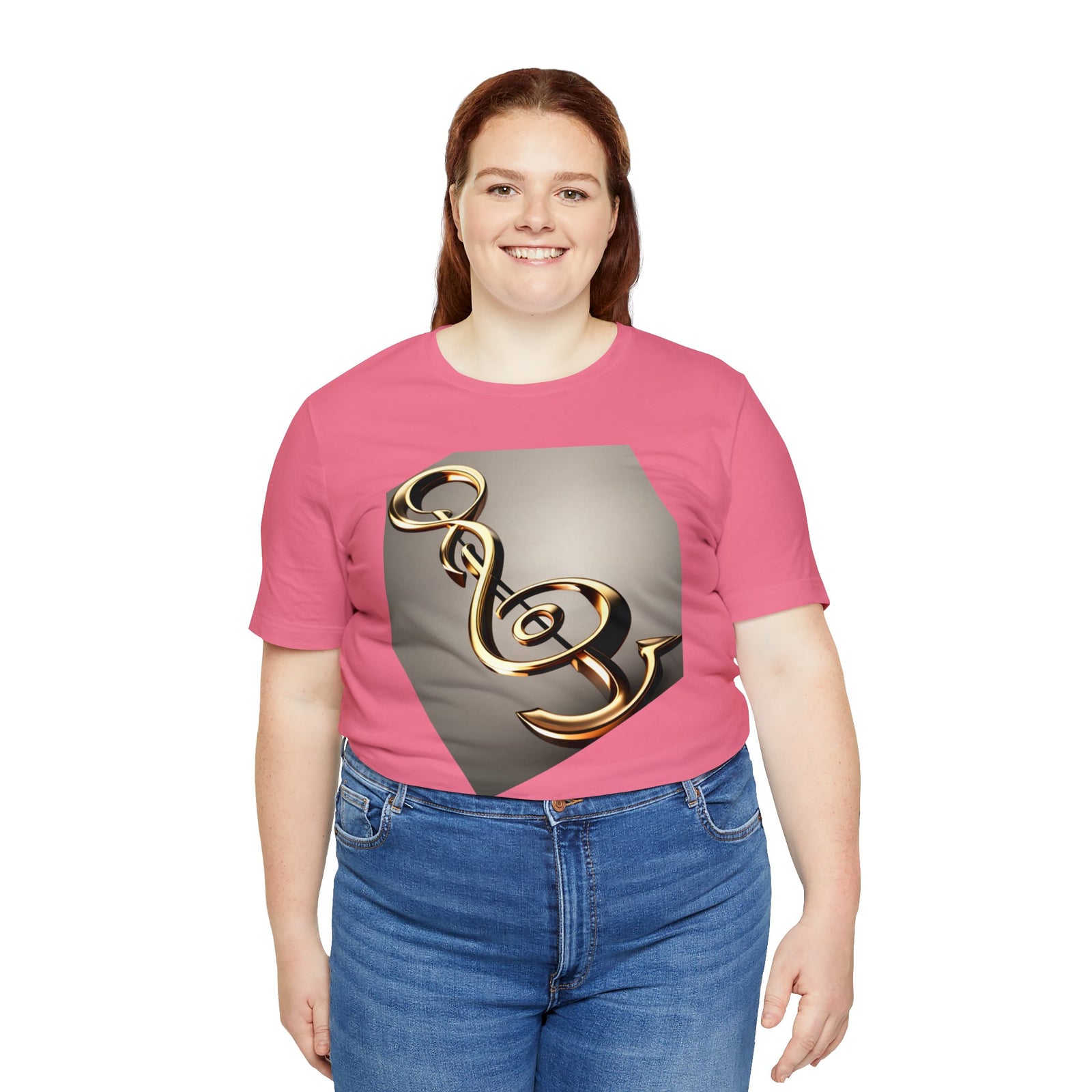 Treble Clef Unisex Jersey Short Sleeve Tee