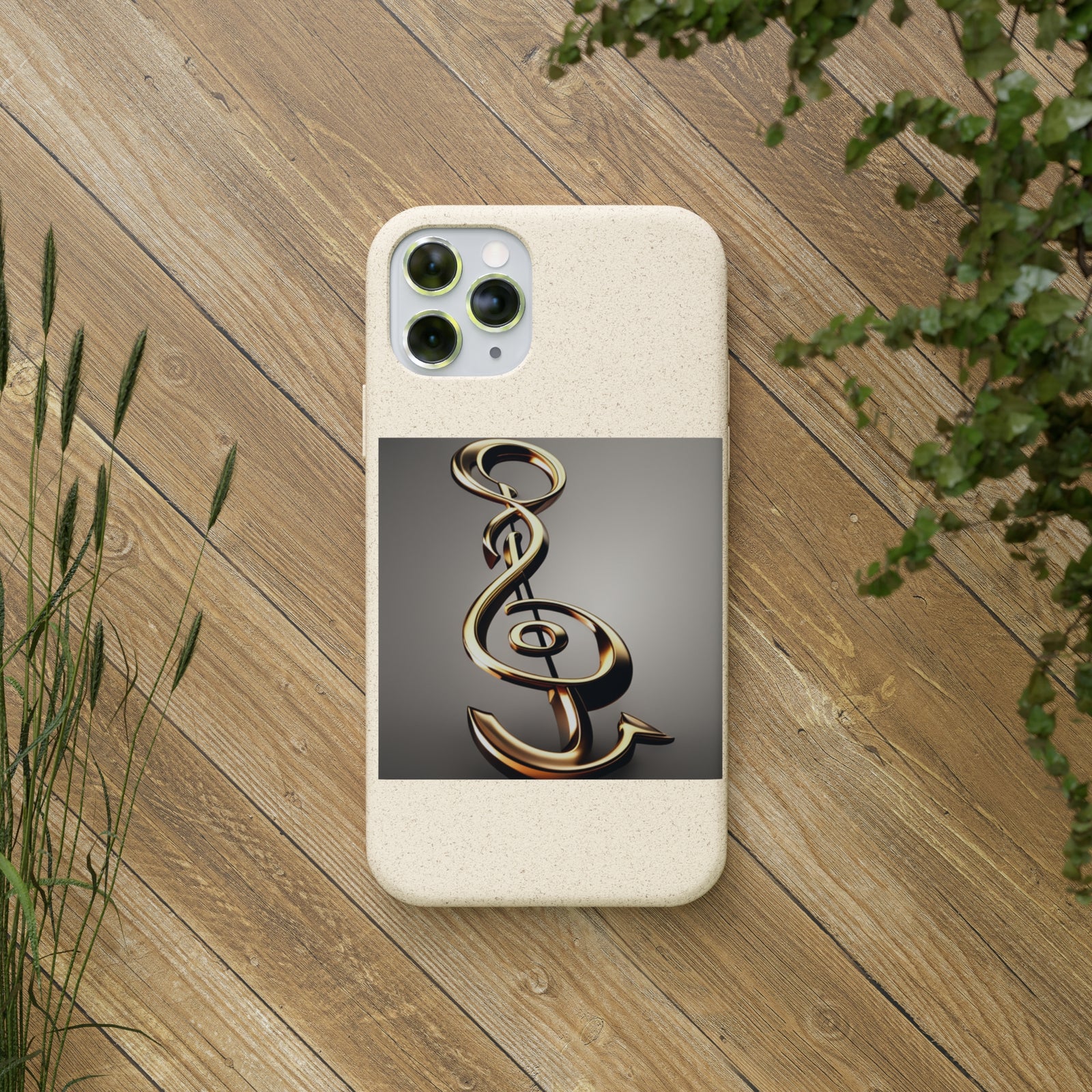 Treble Clef Biodegradable Cases