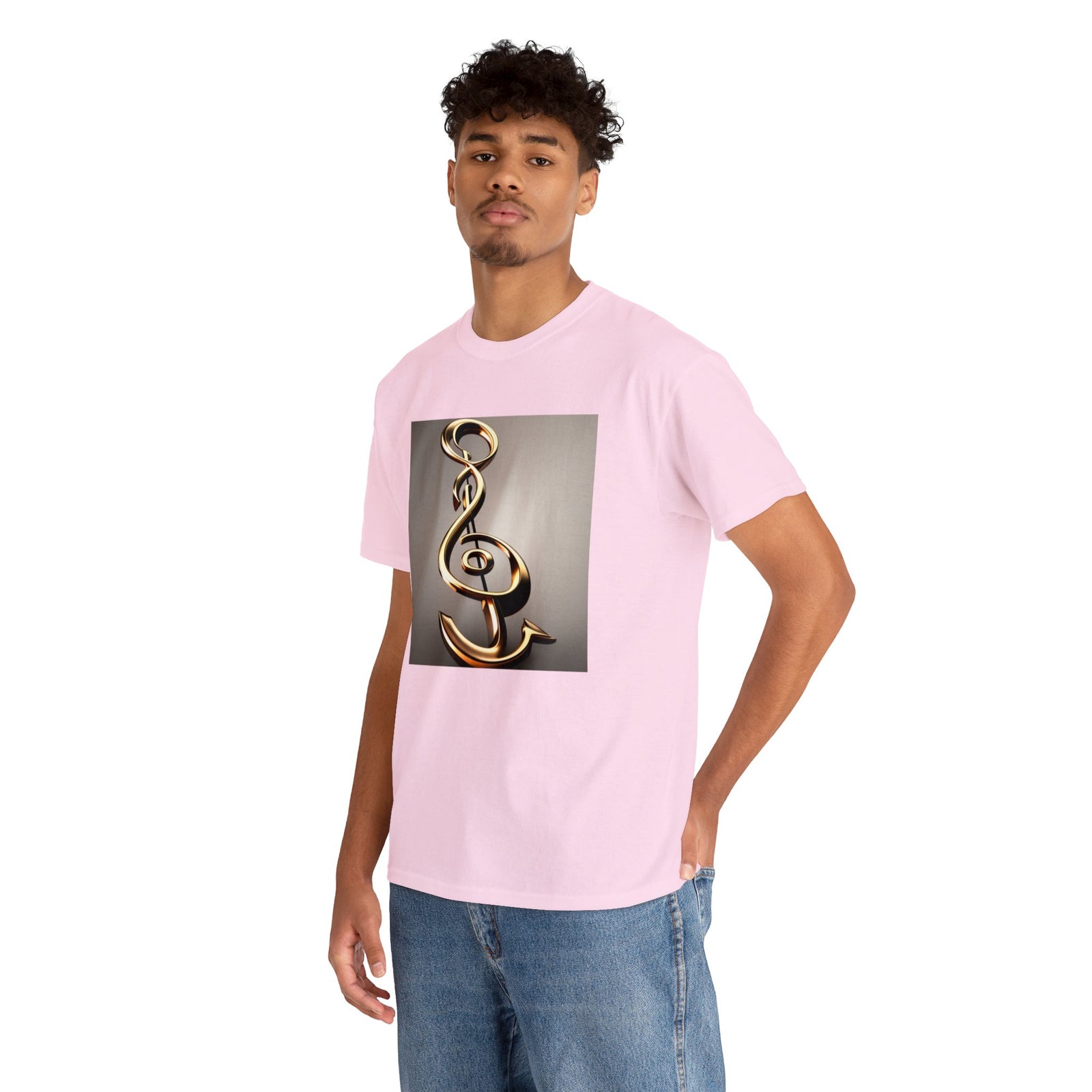 Treble Clef Unisex Heavy Cotton Tee