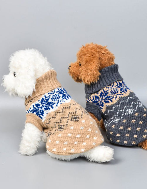 Load image into Gallery viewer, Turtleneck Dog Sweater
