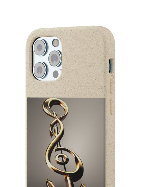 Load image into Gallery viewer, Treble Clef Biodegradable Cases
