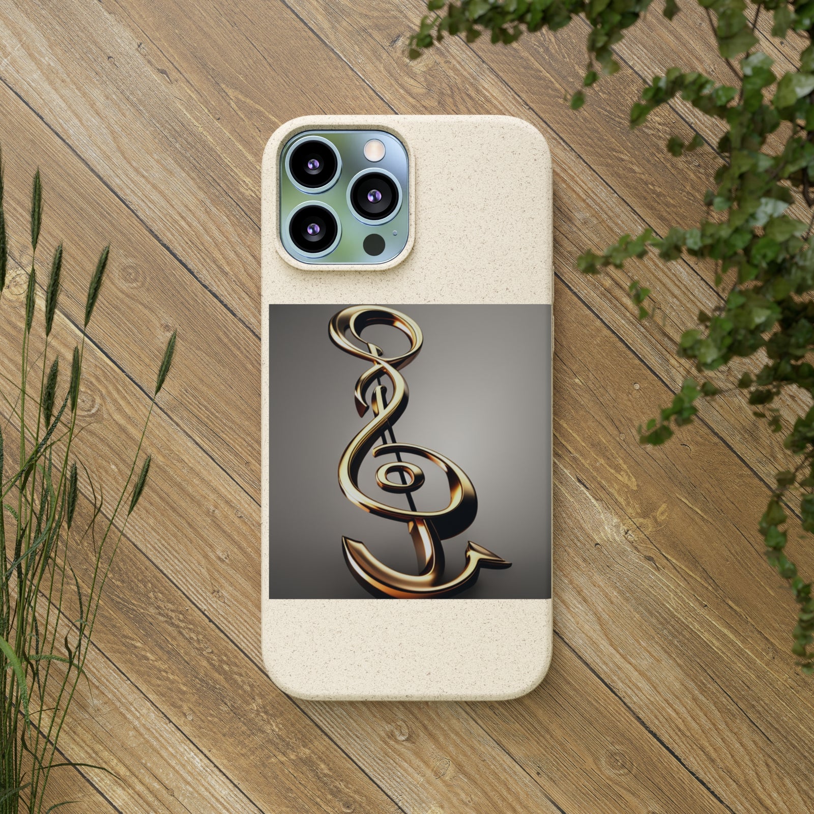 Treble Clef Biodegradable Cases